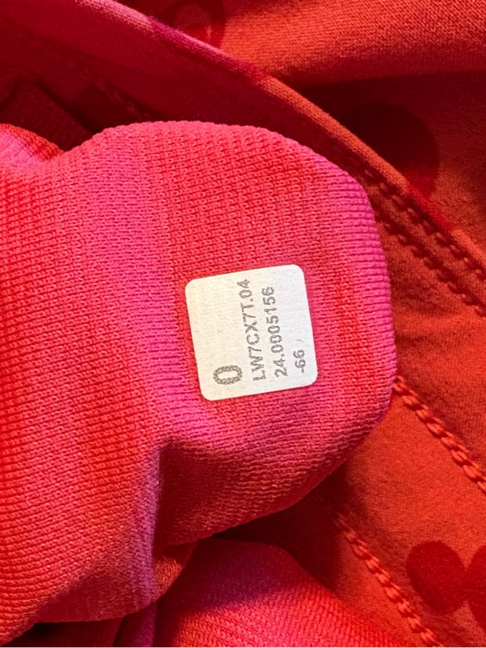Lululemon Disney Hotty Hot Shorts Pink Mickey Mouse Size 0 Athletic (1226) - Picture 6 of 7